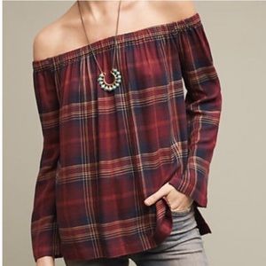 Cloth and Stone Homestead off the shoulder top